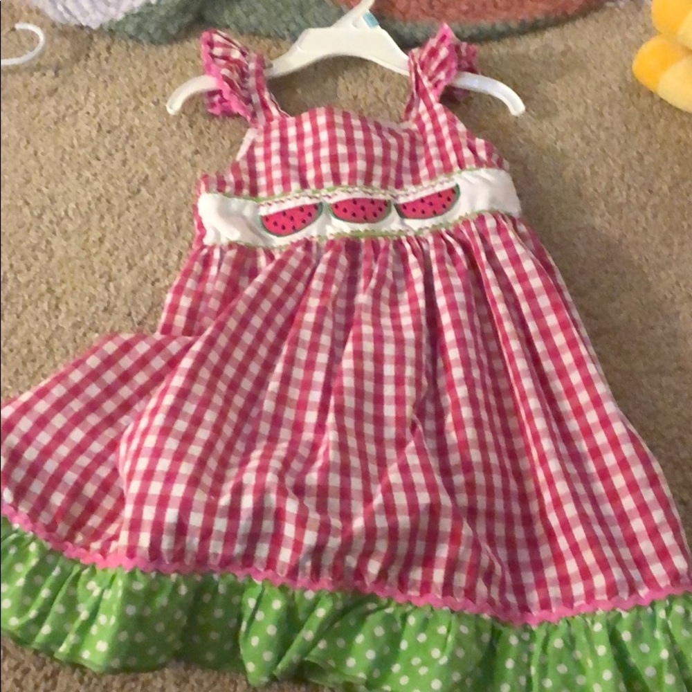 5T girls watermelon dress